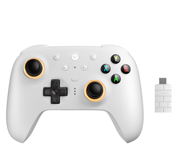 8BitDo Ultimate 2 Wireless 2.4G White - 1331365 - zdjęcie 2